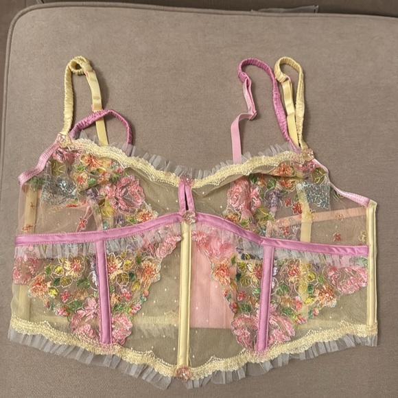 for love and lemons Floral Frenzy Bustier - Picture 3 of 3